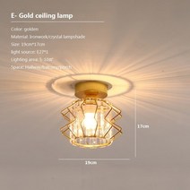 북유럽 천장 조명 크리스탈 전등갓 블랙 골드 플래포니어 거실 침실 모던 라운드 스퀘어 장식 천장 램프, 39.GoldenE  차가운 흰색
