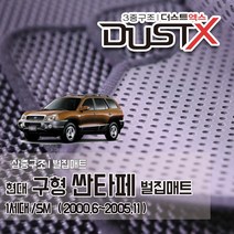 구형 싼타페 벌집매트 1세대 /SM 자동차 차량용 차량매트, 트렁크매트, 구형 싼타페 (2000.6~2005.11), 현대