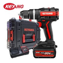 계양 20V 충전 해머 드릴 드라이버 배터리1개 세트 전동 DM20BLA-70c, 1개
