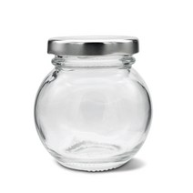 미르 미니볼 유리저장병 실버, 100ml, 1개