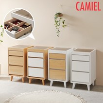 에밀리 LPM 400 아일랜드 서랍장LF_TP0023, 화이트오크