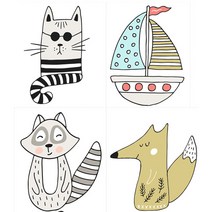 굿팡패브릭 3D전사지]5종류(98220), 15번 인디안말