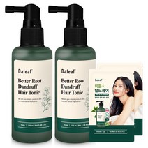 달리프 세이지 베러 루트 비듬케어 탈모증상완화 댄드러프 헤어토닉 100ml x 2p + 샴푸 파우치 6ml x 2p, 1세트