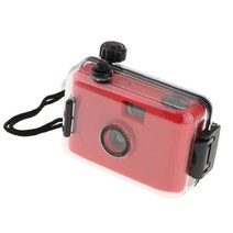 스쿠버 다이빙 카메라 스포츠 카메라 방수 Lomo 필름 Canera, 설명, 레드, 플라스틱
