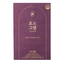 효소그램 고구마맛 효소다이어트 곡물발효효소 포당 3g, 25박스, 20포