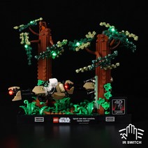 레고 75353 LED 라이트 키트 빌딩 블록 엔더 스피더 체이스 디오라마 포함, 02 Standard Version