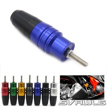 바이크 오토바이 배기 충돌 패드 슬라이더 바디 프로텍터 YAMAHA FZ8 Tmax500 TMAX530 YZF R3 R25 MT03, Black, 06 Black