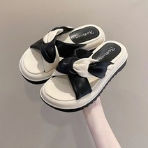 샌들 슬리퍼 재질이 두껍고 단단하다 여자 여름 실내 미끄럼 방지 선녀풍 패션 INS 왕훙 편안하다 샌들 슬리퍼