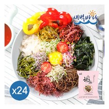 [새벽바다] [창고털이]순수해초 플러스 7g x 24봉 데일리 샐러드 해초 비건음식 도시락, 상세 설명 참조