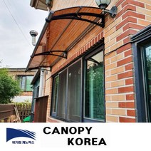 캐노픽스 650x2500 DIY 캐노픽스 렉산시공 빌라 발코니차양 캐노피 테라스 창문 렉산 처마 비가림 현관 주택 차양 비가리개, 그린, 직결피스, 회색