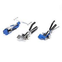 휴대용 철밴드용 결속기 밴딩기 하조기 조임기 포장, 검은색 기어 포장기