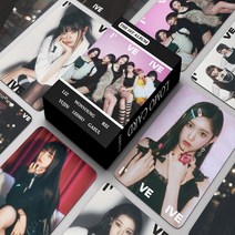 군장 등산 백팩 여름 배낭여행 재난대비 스포츠 베낭 가방 IVE LOVE 다이브 일레븐 로모 카드 앨범 LIZ 걸스 그룹 팬 컬렉션 선물 엽서 세트당 55 개, [19] IVE19