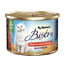 비스트로 고양이캔 생선, 21개, 흰살참치 + 황다랑어 혼합맛