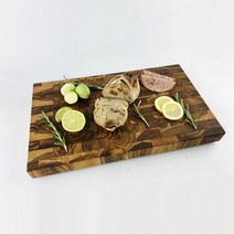 [우드오션] 티크원목 엔드그레인도마