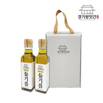 경기방앗간 국산 통깨 참기름 들기름 세트 300ml 2개, 3.국산 들기름세트(들기름300mlx2)
