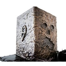 엔틱소품 카페 장식 소품 악마 악마 소환 책 공포 영화 컬렉션 할로윈 홈 룸 데스크탑, 수지 커버
