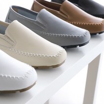 더예뻐 230-260 발편한 가죽 여성로퍼 푹신한 빅사이즈 단화