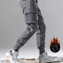 기모 조거핏 팬츠 방한 겨울 조커 바지 작업복