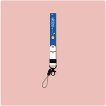 일본과 한국 애니메이션 짧은 손목 끈 키 휴대 작업 허가 카드 커버 U 디스크 카메라 휴대용 귀여운