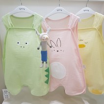 아가방 20% 여름 베이비페어! 보들보들 거즈면 유아 수면조끼! 잠옷 찾고 있었는데 너무 이뻐서 놀랬잖아 수면조끼! 실내복처럼 놀이복처럼 아주 좋네 얇은 이불같아 수면조끼