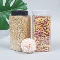 올담사각1000 1개 곡물통 잡곡통 다용도통 냉장고정리용기, 흰색