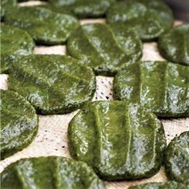 쑥함량 40% 진도 해풍쑥으로 만드는 쑥개떡 쑥떡, 1kg, 1개