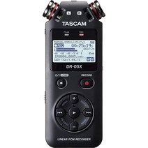 타스캠 Tascam 스테리오 디지털 오디오 녹음기 (DR-05X)