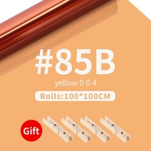 전문 100*100cm 15.39in * 39in 종이 젤 컬러 필터 무대 조명용 클램프 4 개 포함 레드 헤드 라이트, 14 M14