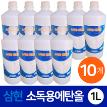 삼현제약 소독용 에탄올 83% 1L 10개