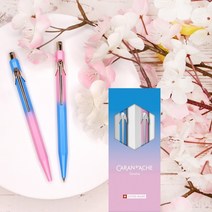 카렌다쉬 Tropical3 벚꽃 에디션 볼펜+샤프 듀오 set, 1개, 잉크 색상