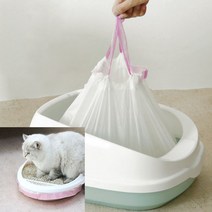 라이프랩 고양이 배변 봉투 똥봉투 반려묘 화장실 갈이 모래 갈이 비닐 봉투 소형 대형 114x45 3P