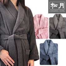송월타월 송월 호텔 프리미엄 고중량 가운, 딥그레이/XL