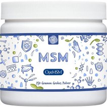 MSM 관절 무릎 영양제 Kala Health OptiMSM 분말 무첨가 500g 메틸설포닐메탄 황 모발 손톱용 유기 테스트 완료, 250g (1er 팩), 1개