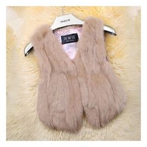 퍼베스트 털조끼 베스트 퍼이크퍼 인조퍼 코트 여성 토끼털 모피 조끼 풍성한 자켓 겨울 스타일