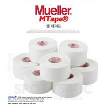 뮬러 테이프 M tape 스포츠테이프 1개, 화이트
