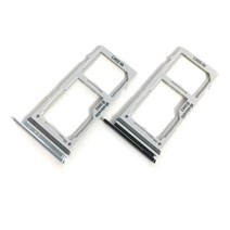 삼성 갤럭시 S10E S10 플러스 Sim 카드 리더 홀더에 대한 새로운 듀얼 싱글 트레이 홀더 슬롯 어댑터, [02] dual blue