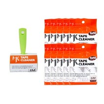 일음쇼핑^^*mMK 테이프클리너 T-04 의류용T자핸들+리필20롤 돌이크리너 개털청소 고양이 먼지 양복제거 크리너 옷제거 찍찍이 동물일medi^*^, ab*^^선택없는