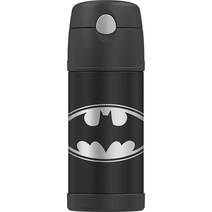 써모스 진공 단열 스트로우 보틀 355ml(12온스) 배트맨 텀블러 THERMOS