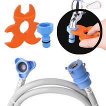 와이넷 국산 튼튼 세탁기호스 삼성 엘지 PVC 급수호스 통돌이연결 배수호스, 03.와이넷 국산튼튼세탁기호스2M냉수용