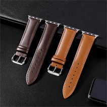 [시스터즈] 고급스러운 가죽 스트랩 모던 댄디스타일, 04. 네이비/42 44 45mm