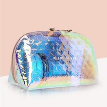 [블랑블랙]홀로그램 하트 파우치