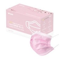 위즈윈 국내생산 컬러 덴탈마스크 대형 50개입, 2개, 핑크
