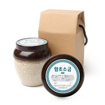참건강마을 [3년묵은신안천일염] 함초 굵은 소금 - 420g 답례품, 1개