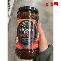 Private Selection Mongolian BBQ 프라이빗 셀렉션 몽골리안 바베큐 시머 소스 482g 6팩