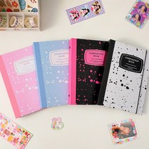 콜북 포카대지 셀프포토북 엽서바인더 포카 포토앨범 세븐틴 포토카드 2단 콜렉트북 6공 바인더 폴라로이드 앨범 티켓북, 40개, 쿠키앤크림