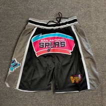 NBA 자수 농구 바지 반바지 농구복 5부