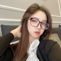 [라피던트] Double D 더블디 블루라이트 차단 청광 뿔테 메탈 콤비 여자 남자 안경