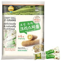 국산21곡+보성 녹차 크리스피롤 600g 과자 간식 스낵, 보성녹차 600g(10gx60개)