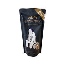 [델라페] 빅 블랙아메리카노 빅사이즈 335ml 8입 씨유 cu 편의점 얼음컵커피