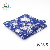 일본손수건 탑 코 튼 포켓 스퀘어 패션 꽃 정장 넥남자 페이 즐 리 셔츠 손수건 22x22CM 웨딩 타월 숙 녀 Hankies 선물